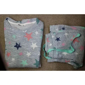 Women's Roudelain Pajama Set-Size Small